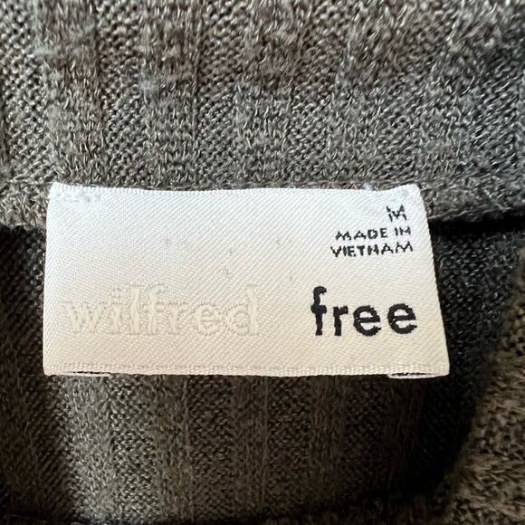 Aritzia Wilfred Green Turtleneck Sweater Dress Size M - Picture 5 of 5